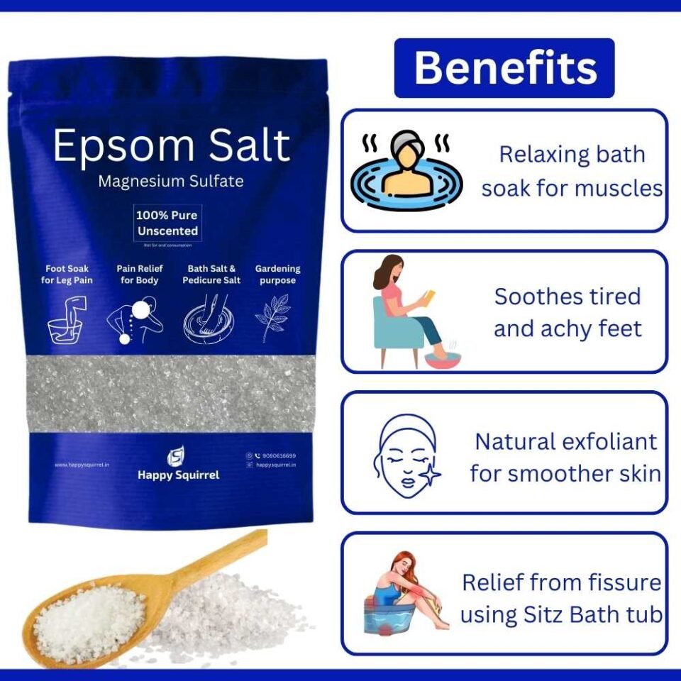 Epsom salt benefits