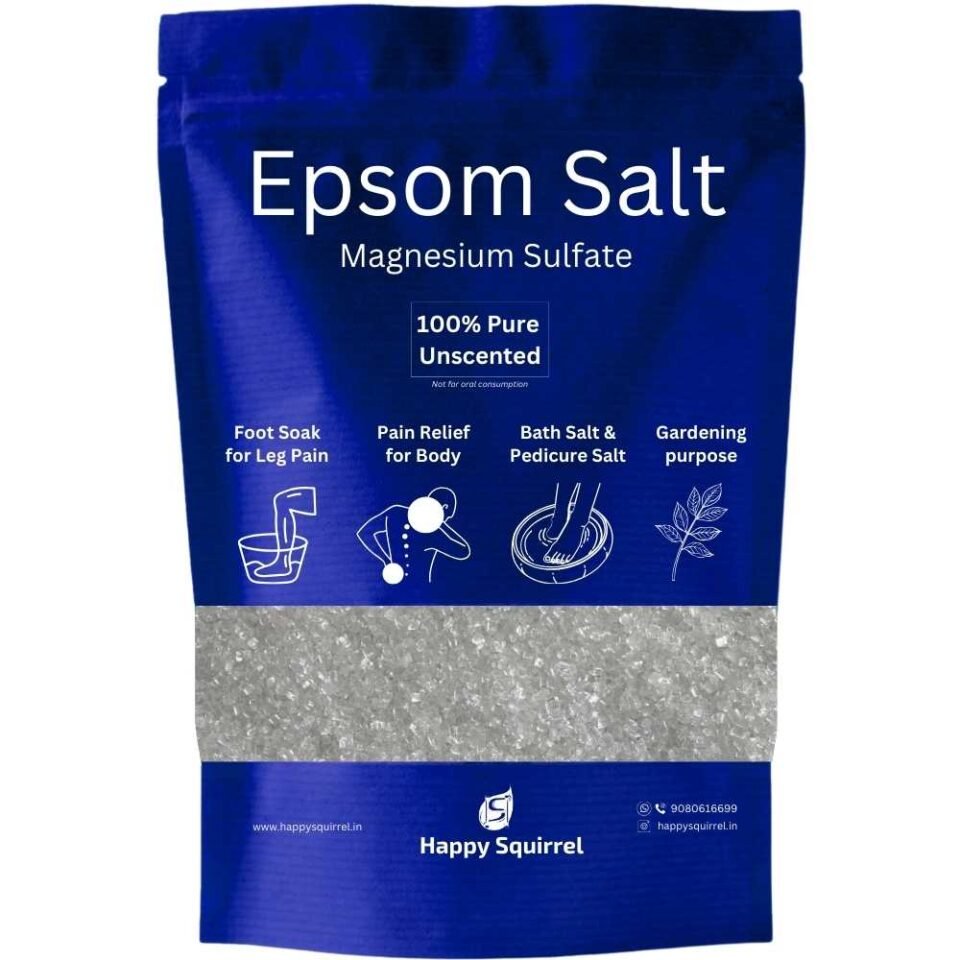 Epsom salt for pain relief