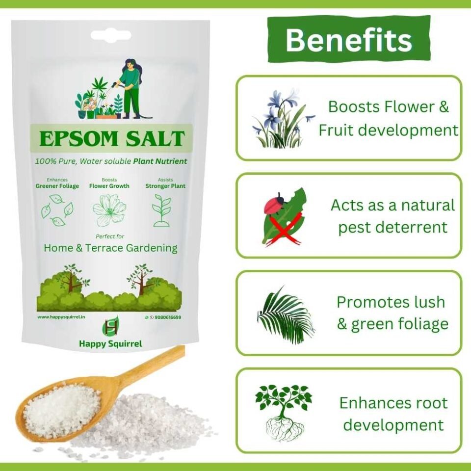 benefits of epsom salt for plants