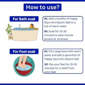 how to use epsom salt