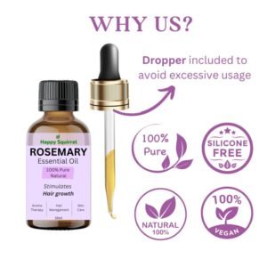 Why Happy Squirrel Rosemary Oil