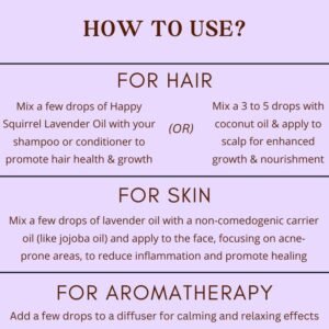 how to use lavender essential oil