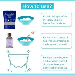 how to use tea tree bath salt