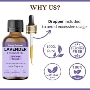 why happy squirrel lavender oil