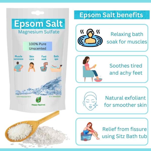 Epsom Salt and Bath Salt benefits