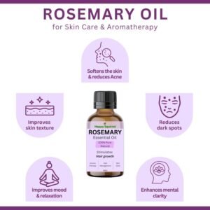 rosemary essential oil benefits for skin and aromatherapy